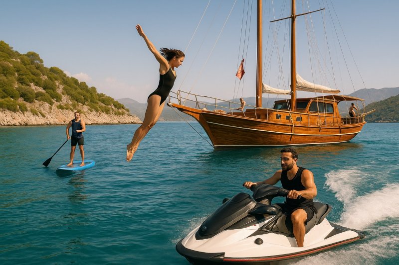 Tekne Tatilinde Su Sporları ve Macera Tutkunları İçin En İyi Noktalar