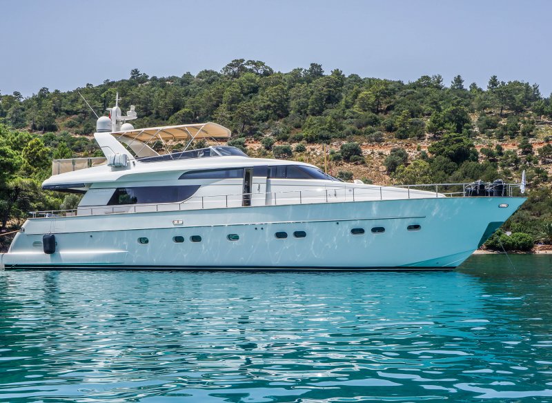23 Mt Luxury Motor yacht in Turkbuku