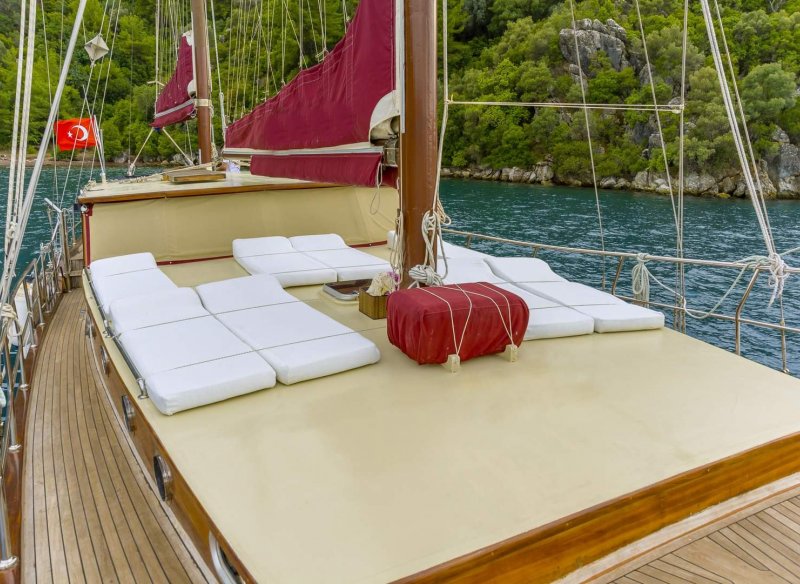 Marmaris\\\' te 22 Mt, 4 Kabinli, 8 Kişilik Gulet