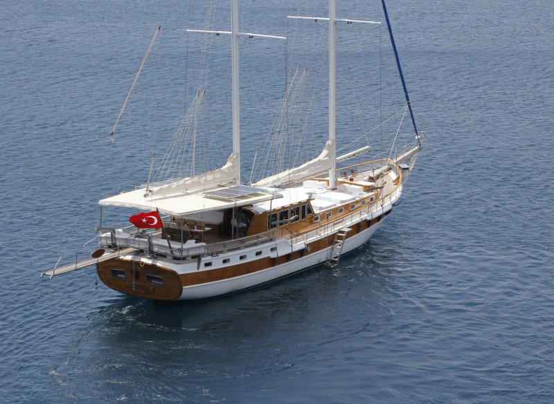 24 Mt Gulet with 6 Cabins for 12 Persons in Bodrum