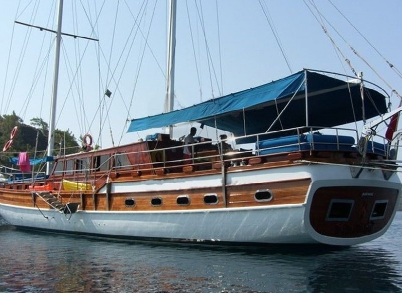 Marmaris\' te 23 Mt, 6 Kabinli, 12 Kişilik Gulet