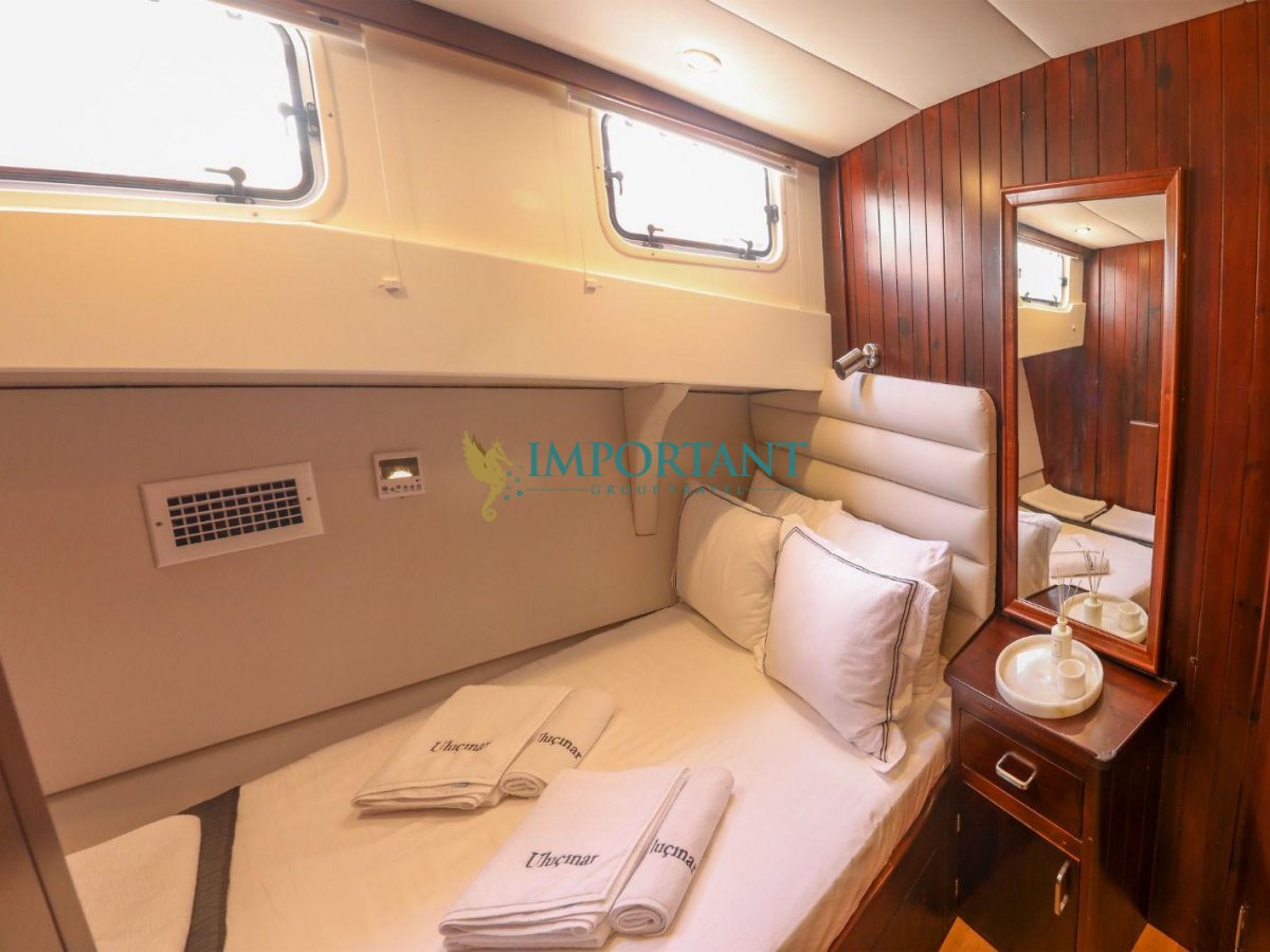 6 Kabinli 12 Kişilik 25 Mt Gulet