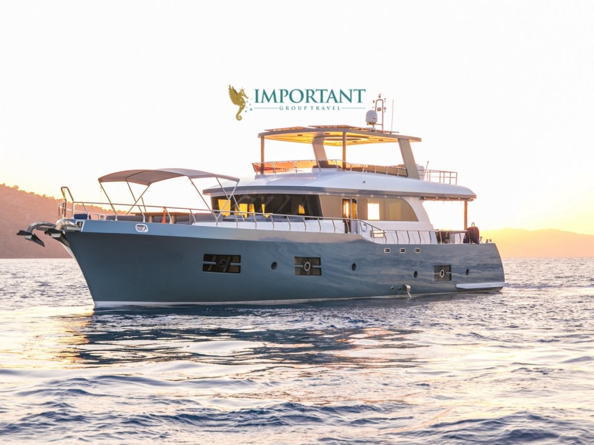 Göcek' te 4 kabinli Lüks Trawler Motoryat