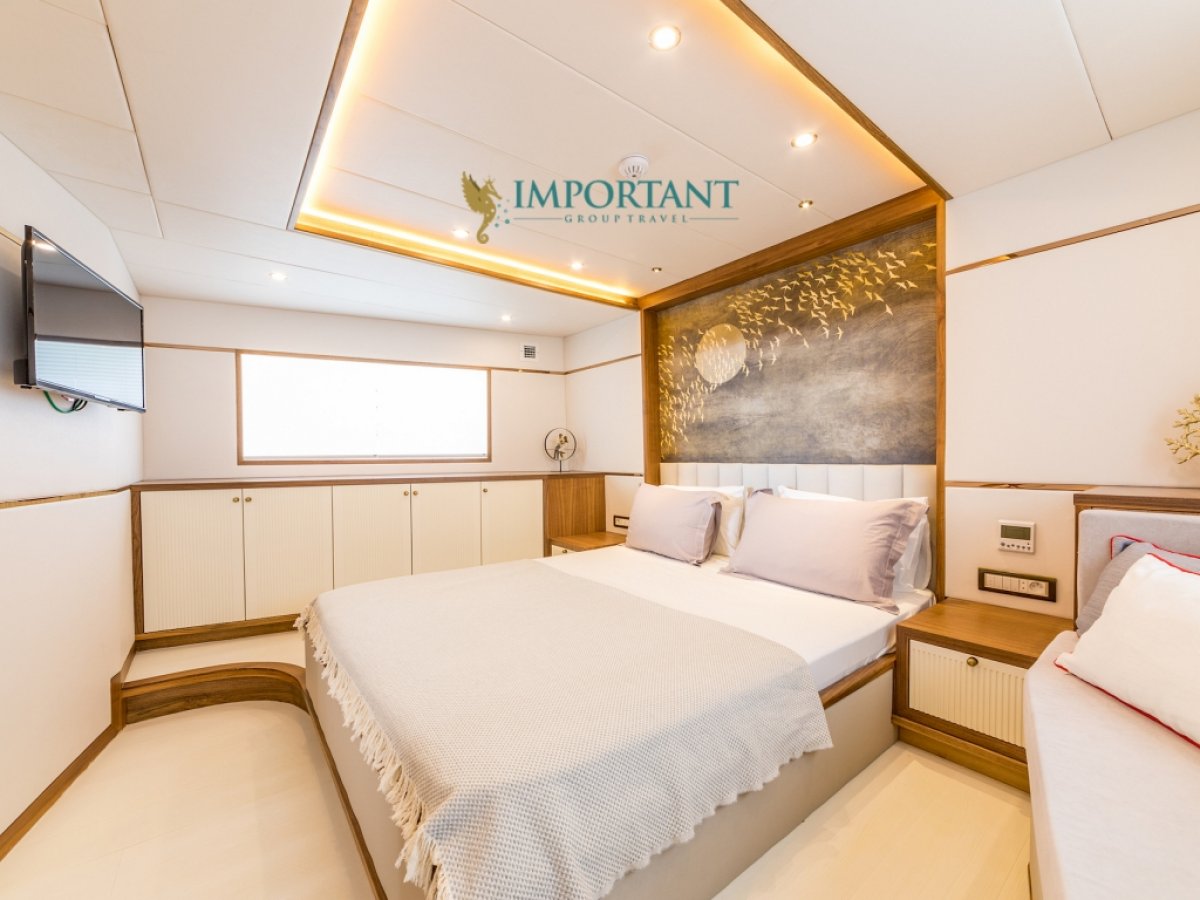 Göcek' te 4 kabinli Lüks Trawler Motoryat