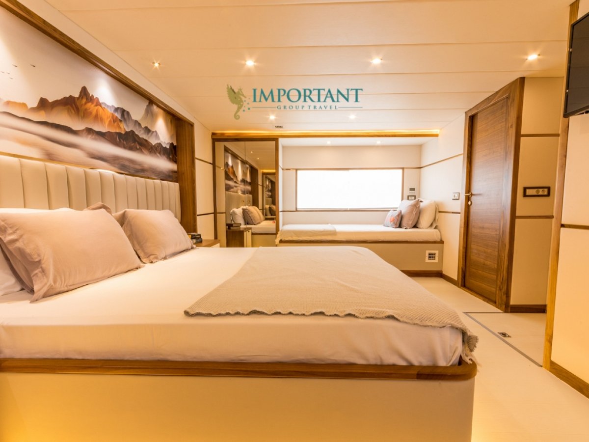 Göcek' te 4 kabinli Lüks Trawler Motoryat