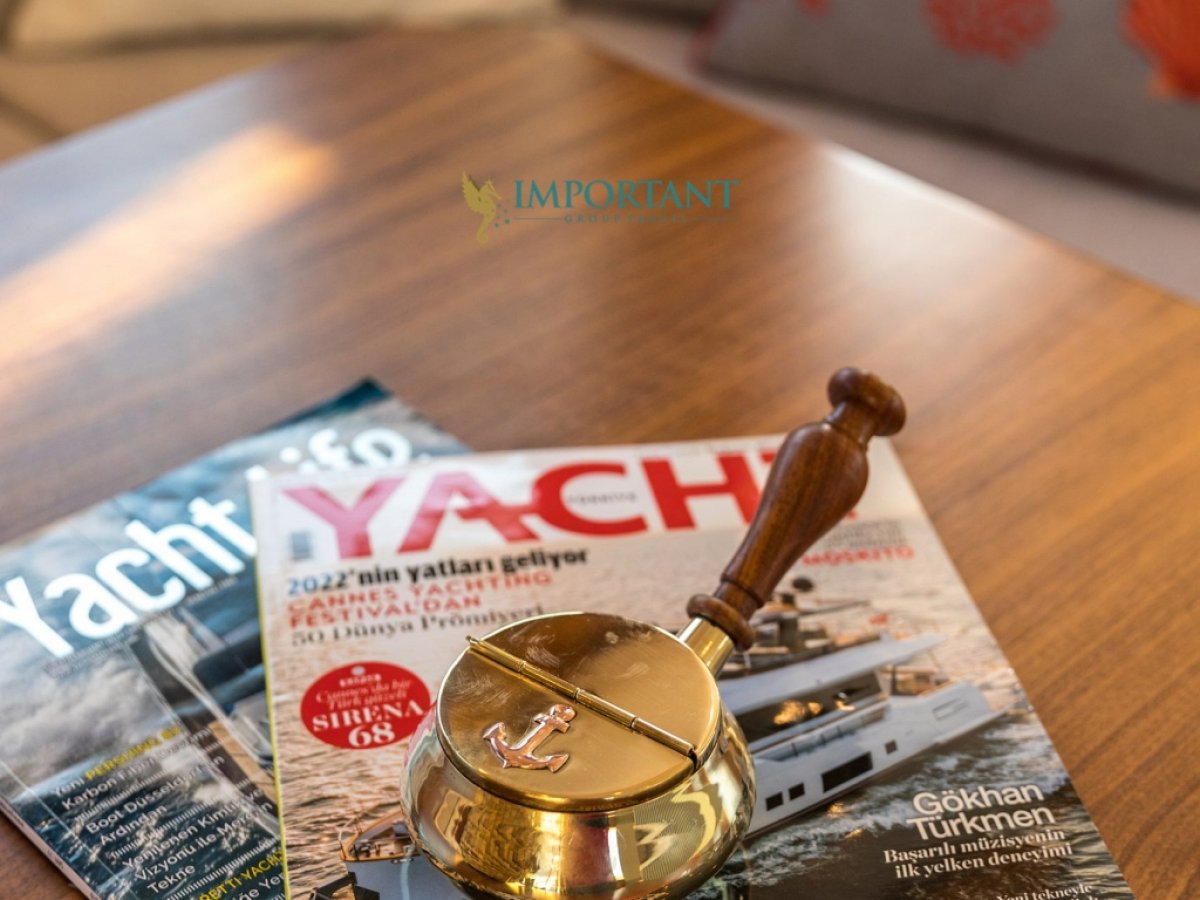 Göcek' te 4 kabinli Lüks Trawler Motoryat