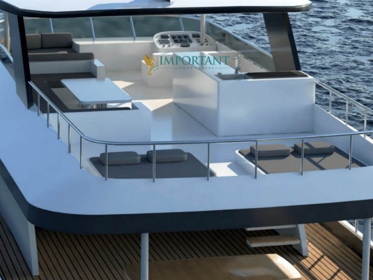 Göcek' te 4 kabinli Lüks Trawler Motoryat