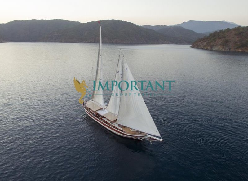 37 Mt Luxury Gulet with 6 Cabins for 12 Person in Fethiye, Turkeyt