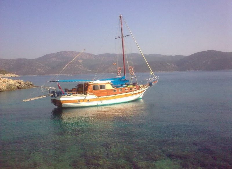 18 Mt Gulet with 4 Cabins for 8 Persons in Bodrum