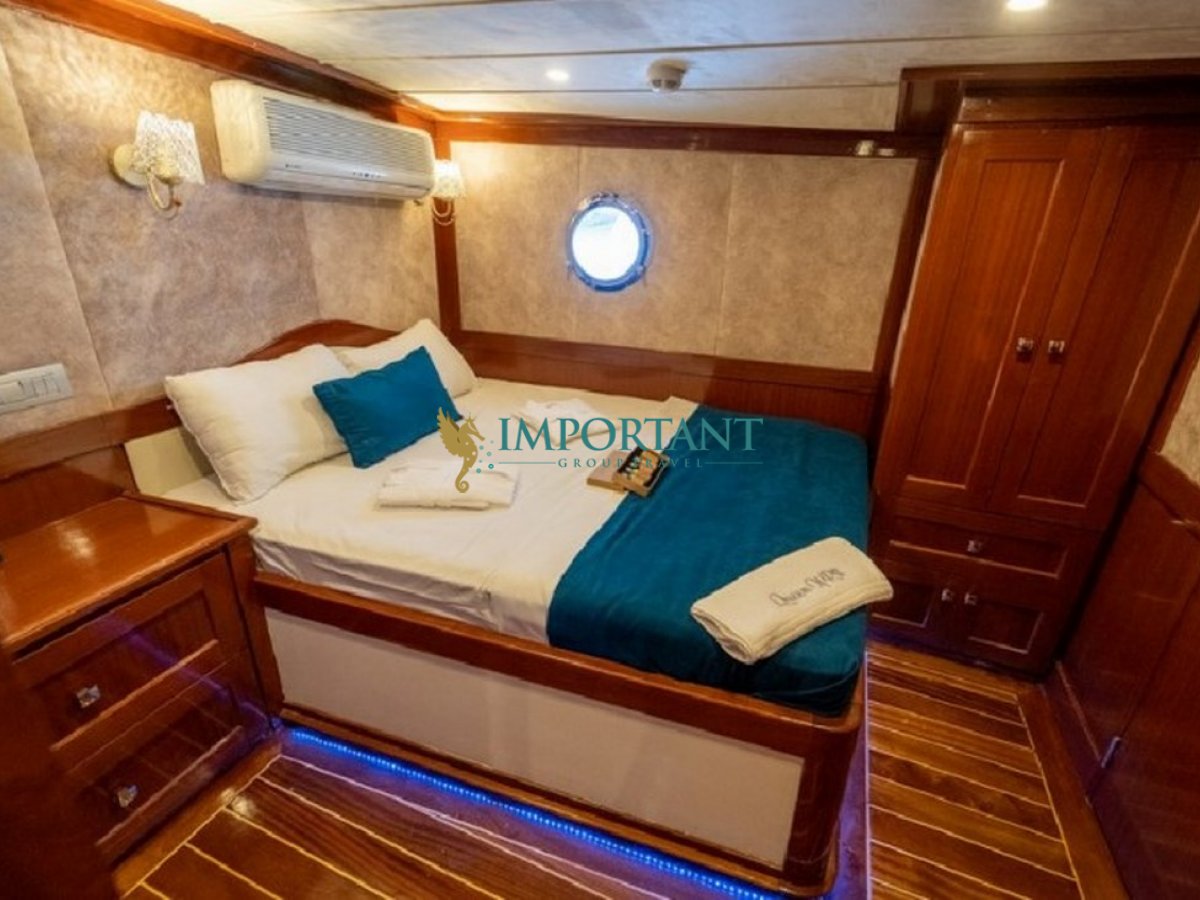 Marmaris' te 32 Mt, 8 Kabin, 18 Kişilik Lüks Gulet