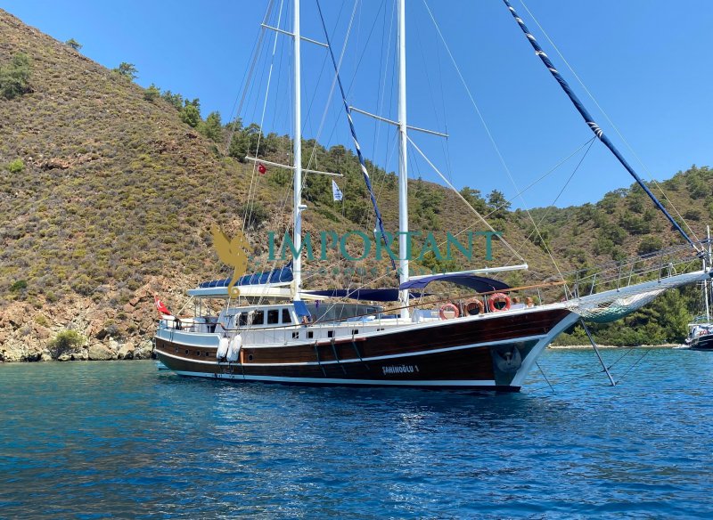 Marmaris' te 30 Mt, 7 Kabin, 14 Kişilik Lüks Gulet