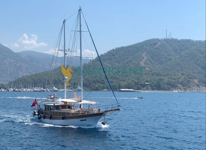 20 Mt Gulet with 4 Cabins for 8 Persons in Göcek