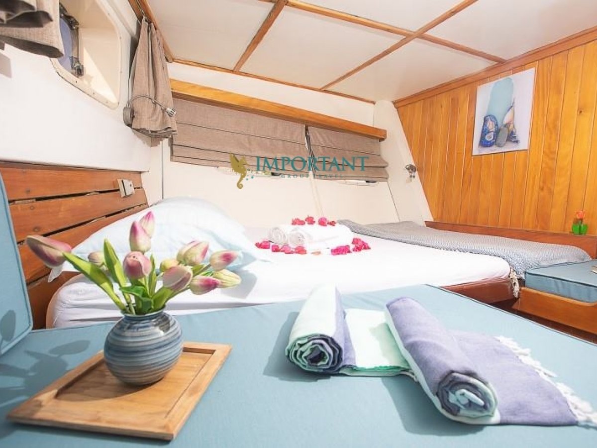 Bodrum' da 6 Kabinli 12 Kişilik 26 Mt Gulet