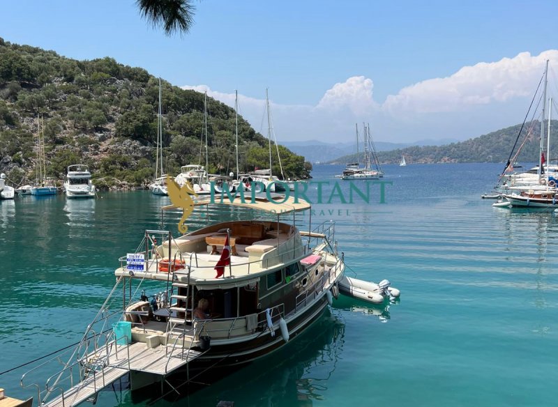 Göcek' te 1 Kabinli 2 kişilik Özel Gulet