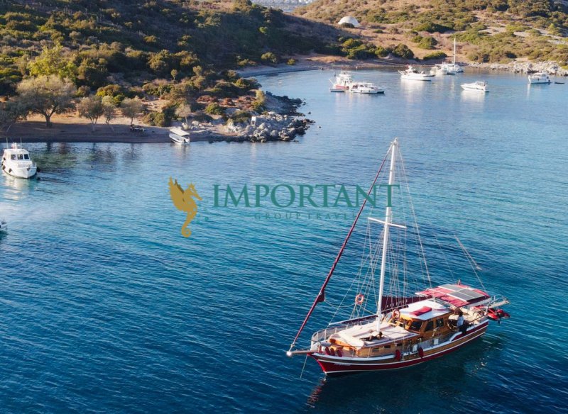 Bodrum' da 3 Kabinli 6 Kişilik 15 Mt Gulet