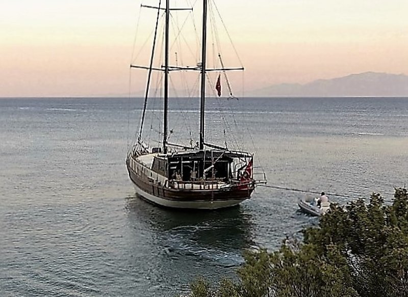 19 Mt Gulet with 3 Cabin for 6 Persons in Bodrum