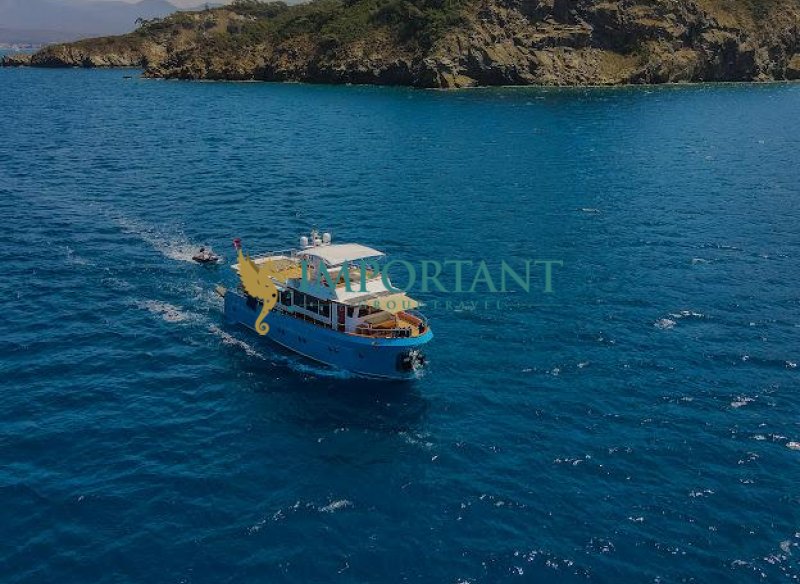 Fethiye'de 4 kabinli 20 mt Trawler Motoryat