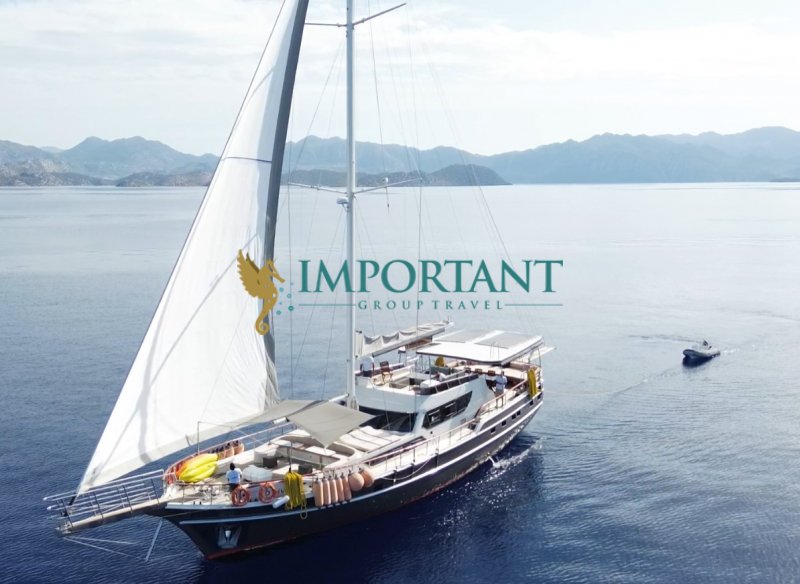 Göcek' te 4 Kabinli / 8 kişilik 24mt Gulet