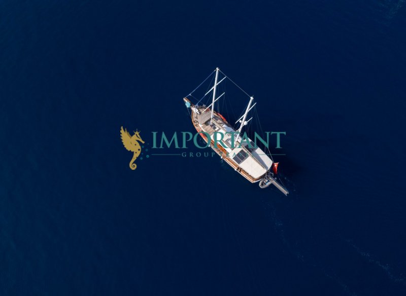 Marmaris' te 24 Mt, 5 Kabin, 10 Kişilik Gulet