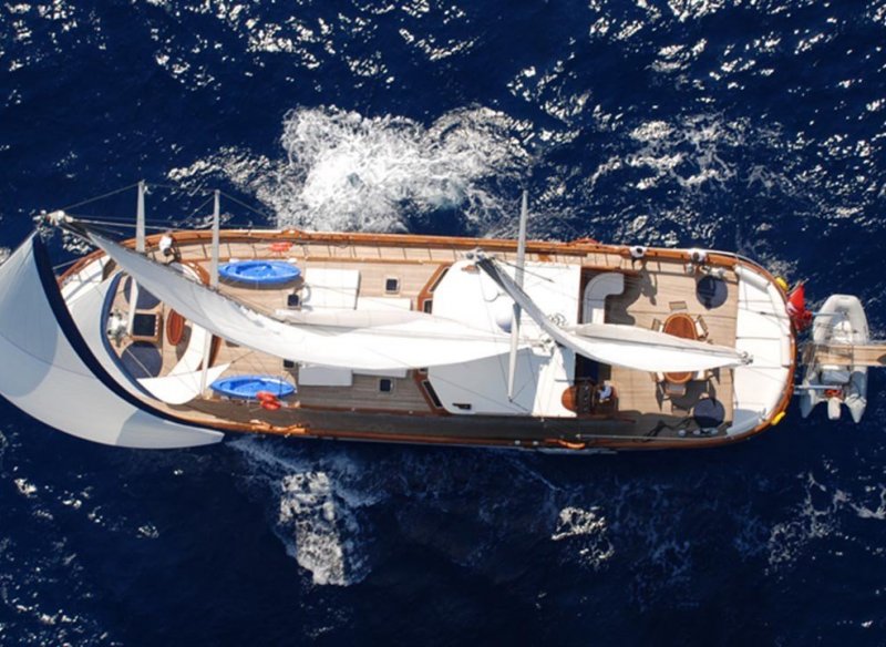 Bodrum' da 4 Kabin 8 Kişi 24 Mt Gulet