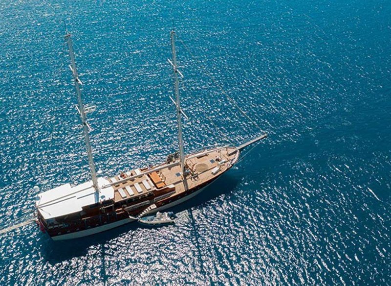 34 Mt Gulet with 5 Cabin for 10 Persons in Bodrum