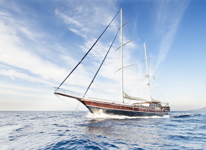 34 Mt Deluxe Gulet with 5 Cabins for 12 Persons in Bodrum